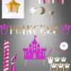 Prinzessinnen Geburtstag 31 Teile -Halloween Kostümladen 101 set7 prinzessinnen geburtstag pink maedchen kinder partydeko