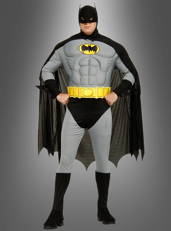 XXXL Batman Muskel-Kostüm Deluxe 3 XXXL Batman Muskel-Kostüm Deluxe
