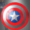 Captain America Schild Groß 60 Cm -Halloween Kostümladen 110 32677 captain america schild superheld gross