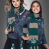 Slytherin Schal Grün Harry Potter -Halloween Kostümladen 110 39034 slytherin schal harry potter