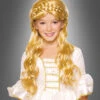 Kinderperücke Prinzessin Perücke BLOND -Halloween Kostümladen 110 51415 prinzessin peruecke blond