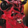 Höllenlord Teufel Latex Maskenset -Halloween Kostümladen 110 68717 teufel maskenset fx