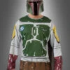 Original STAR WARS Boba Fett Shirt Mit Maske Erw. -Halloween Kostümladen 110 880677 boba fett star wars kostuem shirt maske mottoparty