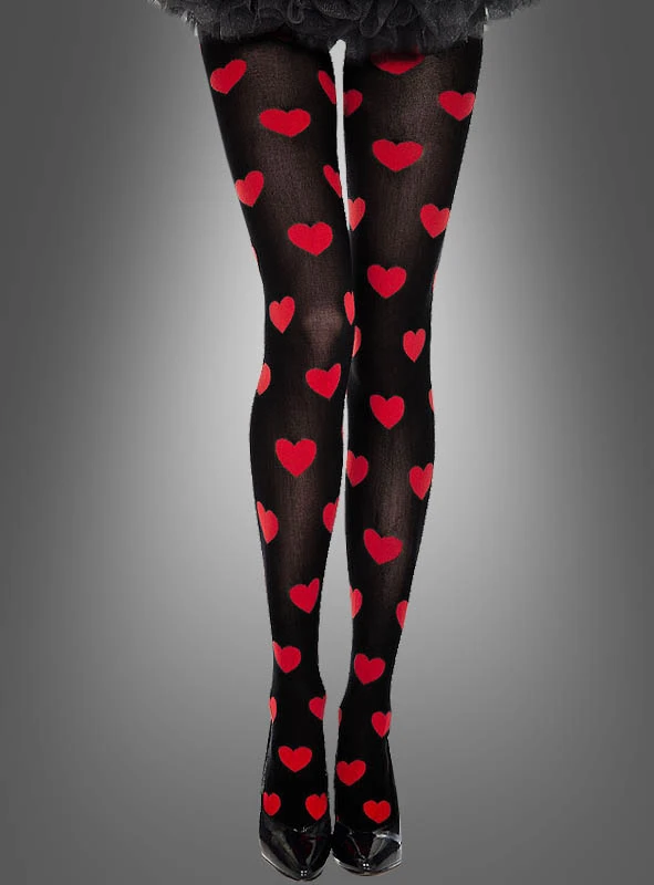 Schwarze Strumpfhose Mit Herzen 3 Schwarze Strumpfhose Mit Herzen
