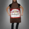 Bierflasche Männerkostüm -Halloween Kostümladen 120 20391 bierflasche kostuem