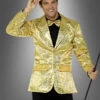 Jackett Gold Mit Pailletten