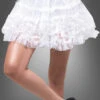 Petticoat Kurz Weiß Mit Spitze -Halloween Kostümladen 120 30306 petticoat weiss mit spitze