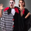 Deluxe Clown Poncho Mit Kopfteil S-XXXL