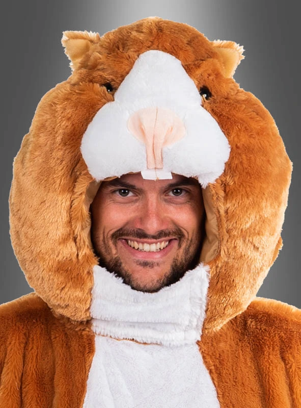 Plüsch Hamsterkopf Maskenset 3 Plüsch Hamsterkopf Maskenset