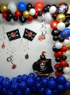 Gigantische Piraten Party Luftballon Deko 120 Teile