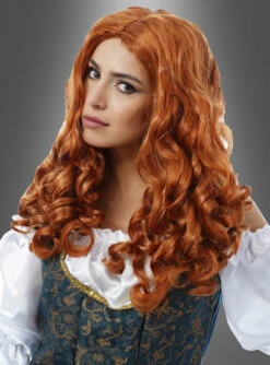 Lockenperücke Damen Blond, Braun Oder Rotblond -Halloween Kostümladen 16 11 277315 pic3