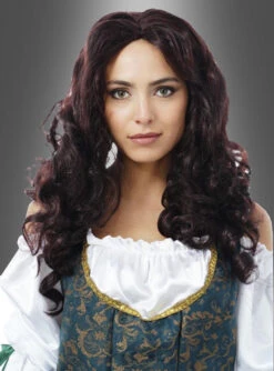 Lockenperücke Damen Blond, Braun Oder Rotblond -Halloween Kostümladen 16 11 277315 pic4