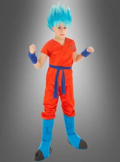 Goku Super-Saiyajin Blue Kinderkostüm Aus Dragon Ball Super