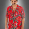 Magnum Hemd Rot Hawaiihemd -Halloween Kostümladen 16 c4397 magnum hemd rot hawaii