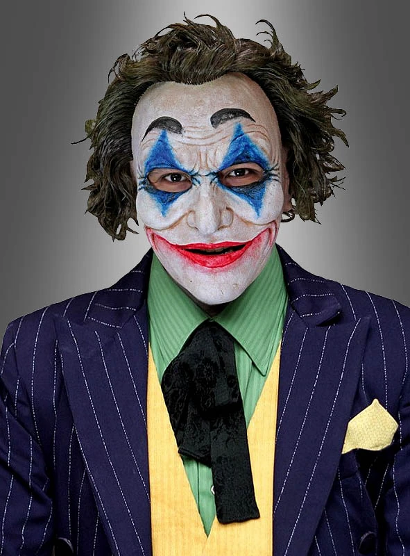 Verrückter Clown Latex Vollmaske Deluxe 3 Verrückter Clown Latex Vollmaske Deluxe