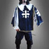 DELUXE Musketier Kostüm Dunkelblau -Halloween Kostümladen 16 spekp10 musketier kostuem