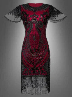 Kurzarm 20er Jahre Kleid Grace -Halloween Kostümladen 172 104 pic4