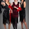Exklusives 20er Flapper Kleid Vivian 2 Exklusives 20er Flapper Kleid Vivian -Halloween Kostümladen 172 160 x 20er flapper kleid deluxe pailletten 3er