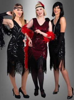Exklusives 20er Flapper Kleid Vivian