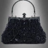 20er Jahre Handtasche Mit Pailletten Schwarz -Halloween Kostümladen 172 987 handtasche 20er jahre perlen buegeltasche