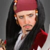 Piraten Perücke Für Mädchen Und Jungs -Halloween Kostümladen 175 6289c piraten peruecke kinder schwarz karneval