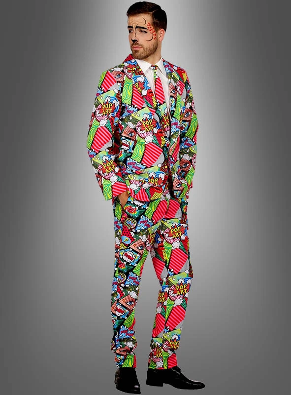 Pop Art Anzug Für Herren 3 Pop Art Anzug Für Herren