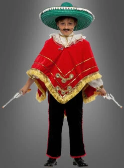 Mexikaner Kostüm Mit Revolver Für Jungen