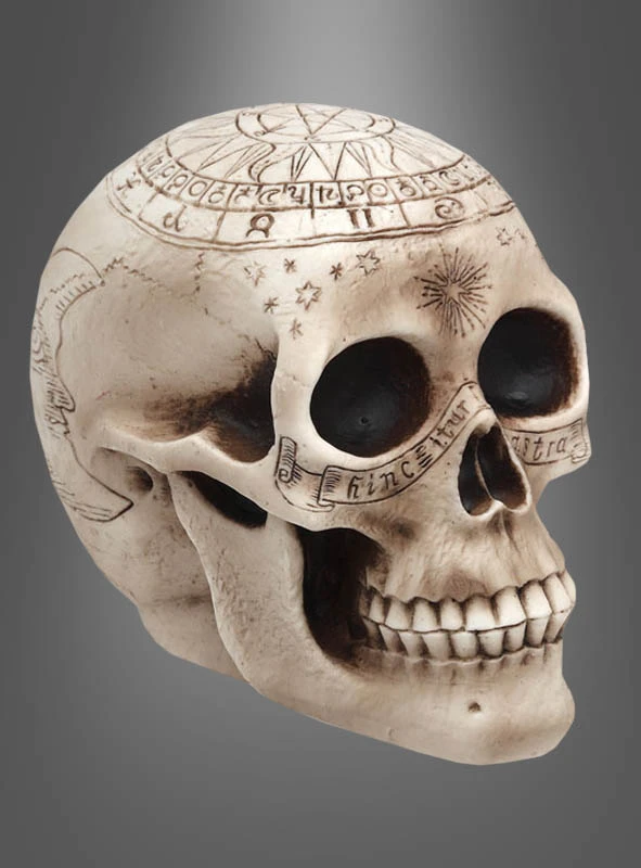 Totenkopf Mit Magischen Symbolen 3 Totenkopf Mit Magischen Symbolen