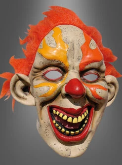 Clown Maske Feuerteufel