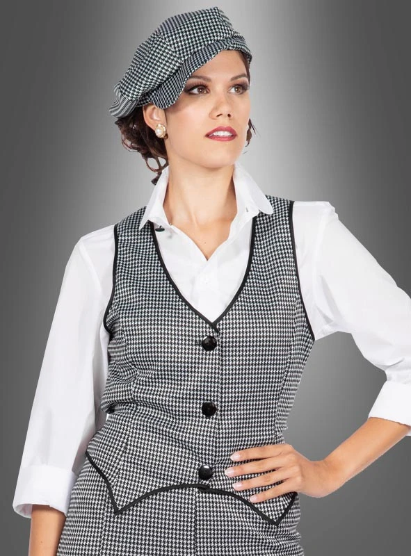 20er Jahre Roaring Damenkostüm Polly 4 20er Jahre Roaring Damenkostüm Polly – Bild 2