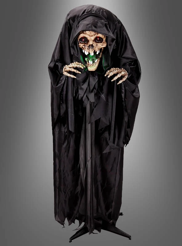 Buckeliger Reaper Skelett Figur Animatronics 160cm 3 Buckeliger Reaper Skelett Figur Animatronics 160cm