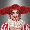 Clown Perücke Damen -Halloween Kostümladen 31 4950 clown peruecke rot damen gruen spitz