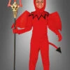 Roter Teufel Kinderkostüm -Halloween Kostümladen 31 83105 teufel kinderkostuem satan halloween