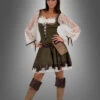 Robin Hood Kostüm Damen -Halloween Kostümladen 35 510096 robin hood damenkostuem