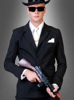 Al Capone Gangsterboss Kostüm -Halloween Kostümladen 35 603058 pic2