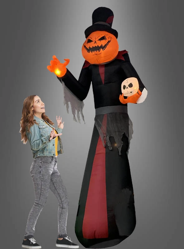 Gigantischer Kürbis Aufblasbar Mit Licht 365cm 3 Gigantischer Kürbis Aufblasbar Mit Licht 365cm