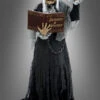 Riesige Halloween Hexe Animiert Mit Buch -Halloween Kostümladen 35 94269 animierte hexe mit zaubertrank buch