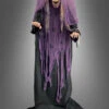 Skelett Magier Animatronics Figur 180cm -Halloween Kostümladen 35 94325 skelett magier animatronics halloween deko