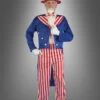 Onkel Sam USA Kostüm XXL -Halloween Kostümladen 40 56705 amerika
