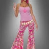 Flower Power Hippie Schlaghose -Halloween Kostümladen 40 61659 hippie