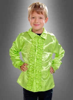 Rüschenhemd Für Kinder Verschiedene Farben -Halloween Kostümladen 42 207028 x pic2