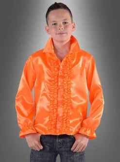 Rüschenhemd Für Kinder Verschiedene Farben -Halloween Kostümladen 42 207028 x pic4