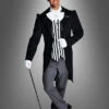 Viktorianischer Gentleman -Halloween Kostümladen 42 211215 schwarzer frack viktorianisch steampunk