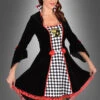 Deluxe Poker Face Samtkleid -Halloween Kostümladen 42 221146 deluxe poker kleid las vegas damen