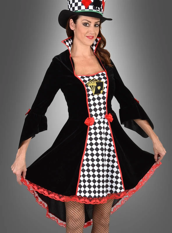 Deluxe Poker Face Samtkleid 3 Deluxe Poker Face Samtkleid