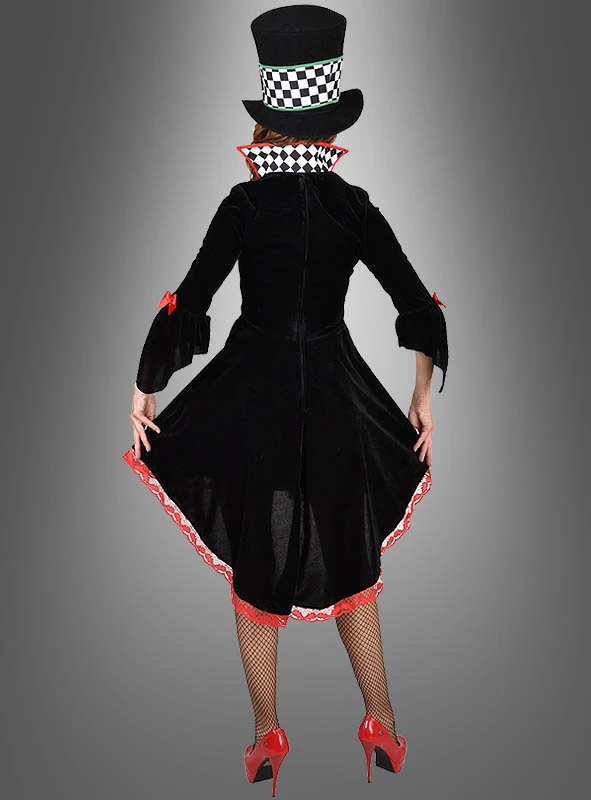 Deluxe Poker Face Samtkleid 4 Deluxe Poker Face Samtkleid – Bild 2