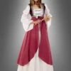 Clarisa Mittelalterkostüm Burgfräulein -Halloween Kostümladen 45 ma578 mittelalter damengewand