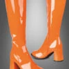 Retro Stiefel Orange 1 Retro Stiefel Orange -Halloween Kostümladen 6 46241 retro stiefel orange