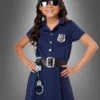 Polizistin Mädchenkostüm US Cop 2 Polizistin Mädchenkostüm US Cop -Halloween Kostümladen 70 00402 polizistin kinderkostuem officer polizei kostuem