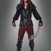Captain Klaas Kostüm -Halloween Kostümladen 70 01353 piratenkostuem schurke faschingskostuem